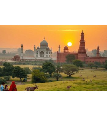 Тур в Индию из Узбекистана: Золотой треугольник + отдых в Гоа